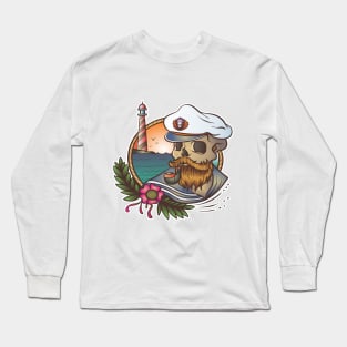 Sailor Skull Long Sleeve T-Shirt